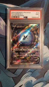 Carte Pokémon Japonaise Lumineon V SAR - 216/172 - Épée et Bouclier - Vstar Universe - PSA 9
