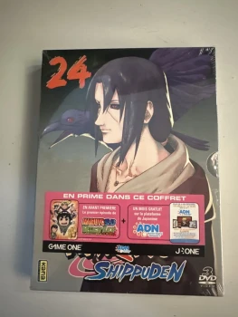 Coffret dvd manga naruto vol 24 neuf blister