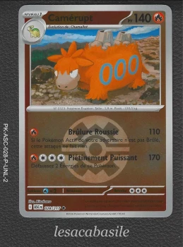 Camérupt 028/217 reverse Pokeball - ME2.5 - Héros Transcendants (2026)