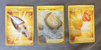 Lot Cartes Pokémon Secrètes GOLD