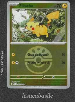 Pikachu 055/217 reverse Pokeball - ME2.5 - Héros Transcendants (2026)
