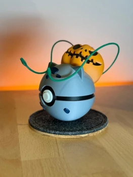 Pokeball Pokemon - Bulbizarre / Bulbasaur - Halloween