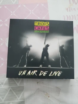 Cd trois cafés gourmands un air de live