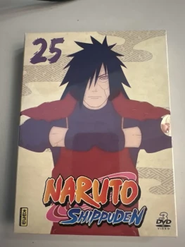 Coffret dvd manga naruto shippuden vol 25  neuf blister