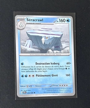 Carte Pokémon - Séracrawl 24/86 - Chaos Ascendant