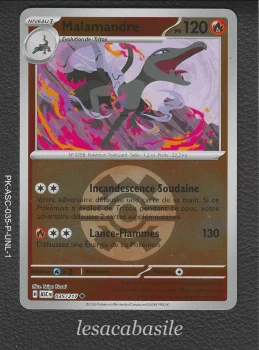Malamandre 035/217 reverse Pokeball - ME2.5 - Héros Transcendants (2026)