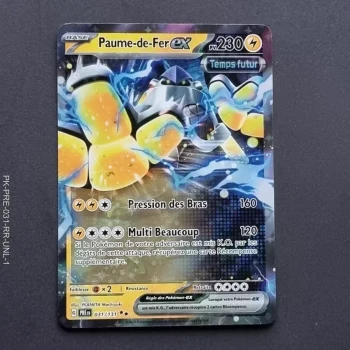 Carte pokemon Paume-de-Fer ex 031/131 RR - EV8.5  Evolutions prismatiques (2025)