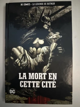 Bd comics la légende de Batman la mort en cette cité vol 49