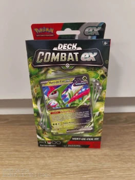 Pokémon JCC - Deck Combat Vert-de-Fer-ex et Tokorico-ex (1x deck aléatoire)