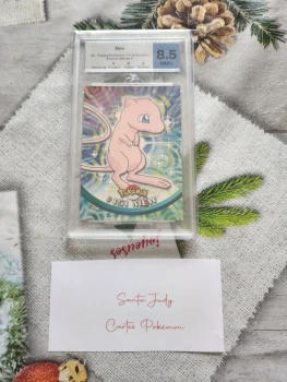 Topps Pokemon TV Animation Mew #151 MTG 8.5