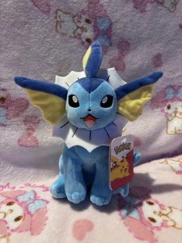 Peluche Aquali Pokémon - 20 Cm