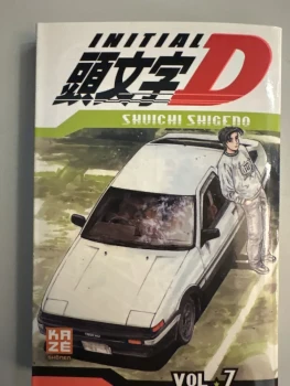Manga initial d vol 7 neuf