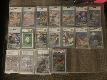 Lots de cartes gradées