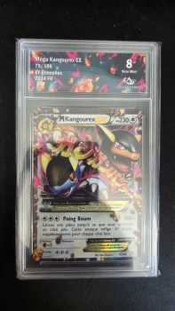 Carte Gradée Pokémon Collect Aura Méga Kangourex EX 79/106 8 n°773513907