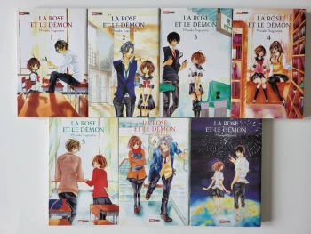 La Rose Et Le Démon : Tome 1 À 7 (Manga De Miwako Sugiyama)