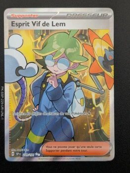 Carte pokemon Esprit Vif de Lem 229/191 UR - EV8 Etincelles Déferlantes (2025)