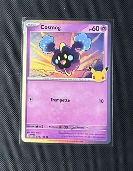 Carte Pokémon - Cosmog 78/128 - Holo - 30ème Anniversaire