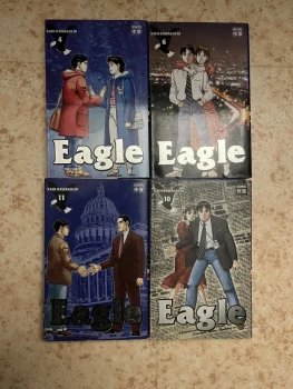 Vends lot de manga "Eagle" tome 4,6,10,11