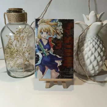 Manga dr stone tome 3 édition limitée métallisé