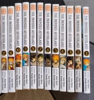 The promised neverland tomes 1 à 12 - 60% par rapport au neuf
