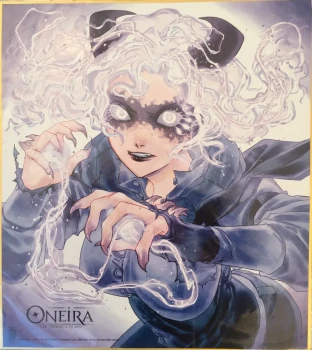 Goodies Manga Seinen Oneira L'enfant Cauchemar Shikishi Dédicace Collection Kana