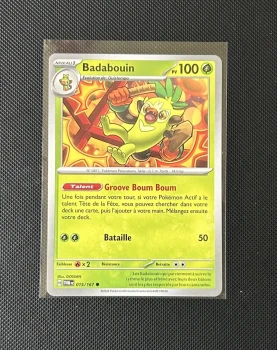 Carte Pokémon - Badabouin 15/167 - Mascarade Crépusculaire