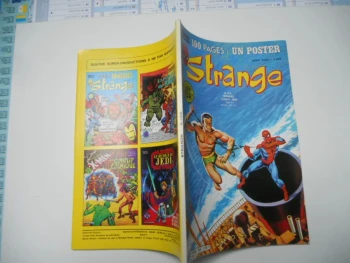 strange N° 166 avec poster attaché lug TBE