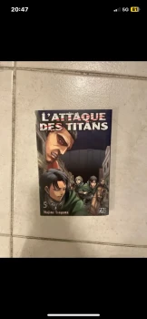 Attaque des titans tome 5