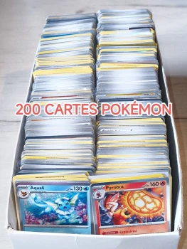 200 cartes Pokémon