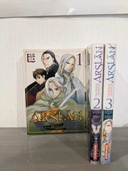 The Heroic Legend of Arslan – Tomes 1 à 3 – Bon état