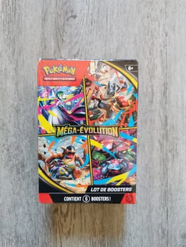 Bundle 6 boosters Cartes Pokémon Méga Évolution ME-01 Neuf Non Déballé