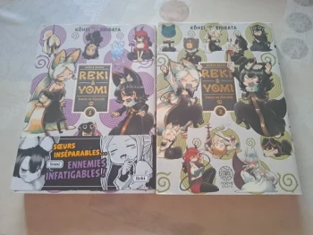 Lot 2 mangas - Reki & Yomi - tomes 1 et 2 - Noeve Graphx