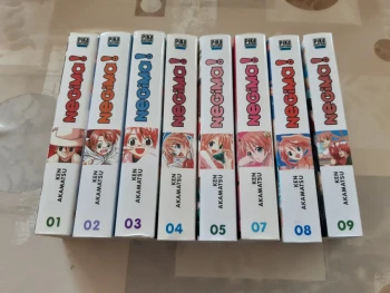 Lot 8 tomes doubles - negima - 1 à 5 + 7 à 9