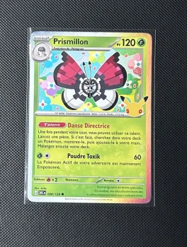 Carte Pokémon - Prismillon 8/128 - Holo - 30ème Anniversaire