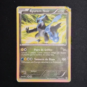 Carte Pokemon : Kyurem Noir - Frontières Franchies