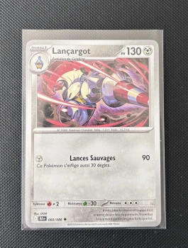 Carte Pokémon - Larçargot 60/86 - Foudre Noire