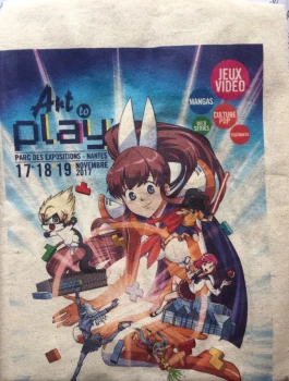 Goodies Manga Convention Art to Play Nantes Tote Bag Collection