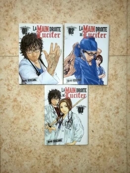 Vends lot de manga "La Main Droite De Lucifer" tome 1 à 3