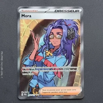 Carte pokemon Mora 142/131 UR - EV8.5  Evolutions prismatiques (2025)