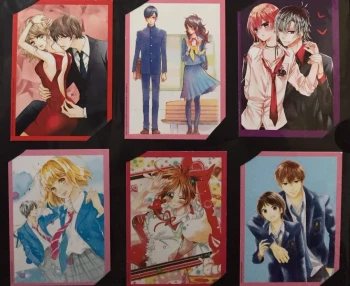 Goodies Manga Shojo Addict Mag Mini Carte Collection Pika