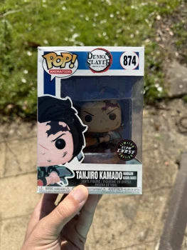 Funko Pop Tanjiro KAMADO 874 Glow Chase - Demon Slayer