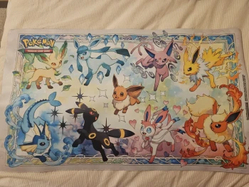 Tapis de souris/ carte Évoli et ses évolutions