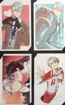 Goodies Série Yuri!!! On Ice Carte Anime Collection