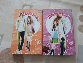 Lot 2 mangas - I love hana-kun - tomes 5 et 6