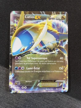 Carte Pokémon : Latios EX 86/116 Noir & Blanc Glaciation Plasma Française 2013