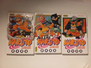 Naruto tome 1/2/3