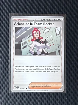 Carte Pokémon - Ariane de la Team Rocket 202/217 - Héros Transcendants