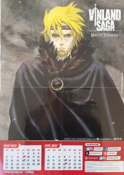 Poster Manga Shonen Vinland Saga Kurokawa