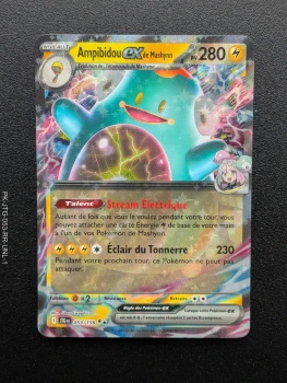 Carte pokemon Ampibidou ex 053/159 RR - EV09 - Aventures Ensemble (2025)
