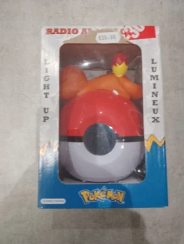 Radio Réveil TEKNOFUN Pokémon - Salamèche